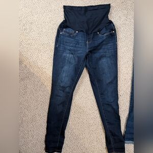 Maternity jeans pants large